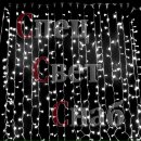 Светодиодный занавес 2 х 6 м белый СПП-система последовательного подключения