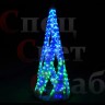 Елка «Метель» 2,5м программируемая (256 режимов свечения)